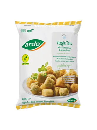 Brokkolí- og blómkálsbitar 65stk 1kg mynd 1