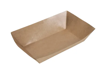 Pappabakkar brúnir 168x95x57mm 500stk mynd 1