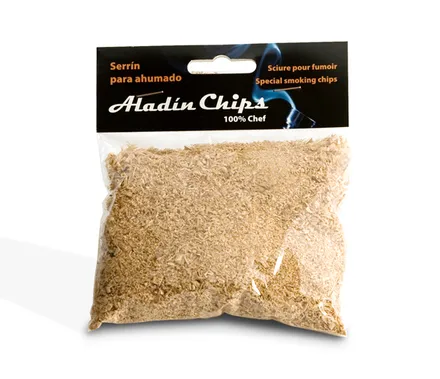 Aladin sag fyrir reyk byssu chips roble/oak 70g mynd 1