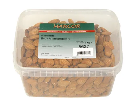 Möndlur heilar í boxi 1kg mynd 1
