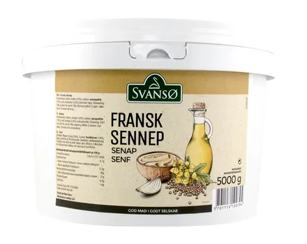 Sætt sinnep franskt 5kg mynd 1