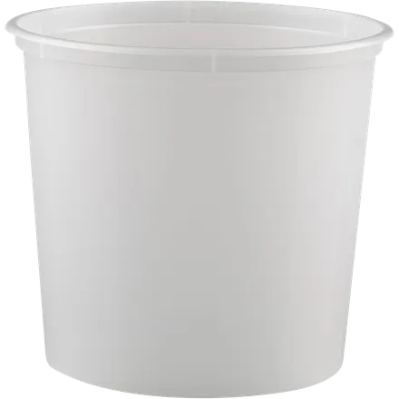 Plastbox hringlaga örbylgju 750ml 500stk mynd 1