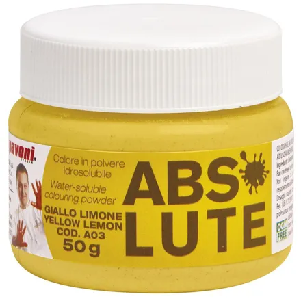 Matarlitur gulur duft vatnsuppleysanlegur 50g mynd 1