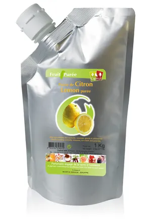 Sítrónu Puré í poka 1kg mynd 1