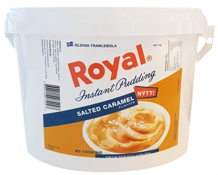 Royal búðingur saltkaramellu 3kg mynd 1