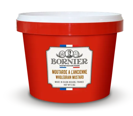 Dijon sinnep grain/korn 5kg mynd 1