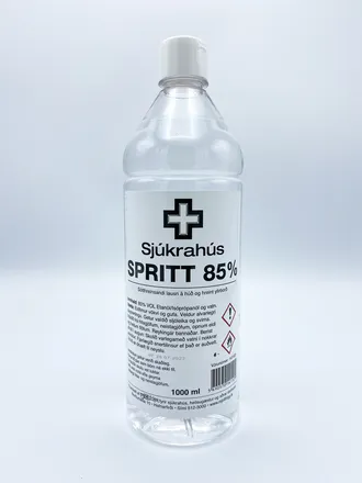 Sjúkrahússpritt 85% 1ltr mynd 1