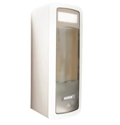 Katrin Touchfree skammtari f. sótthreinsi/sápu hvítur 500ml mynd 1