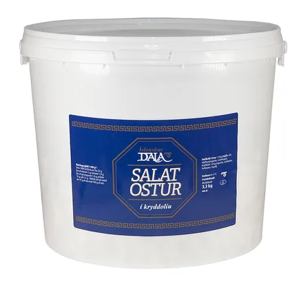 Salatostur í kryddolíu 1,9kg, 3,3ltr mynd 1