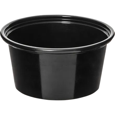 Plastbox 4oz PC4 svört 2500stk mynd 1