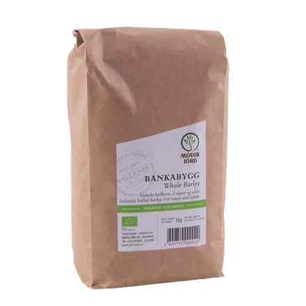 Bankabygg Móðir Jörð lífrænt 1kg mynd 1