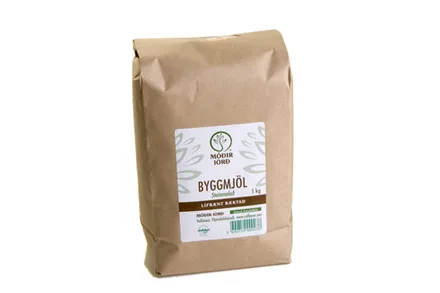 Byggmjöl Móðir Jörð lífrænt 1kg mynd 1