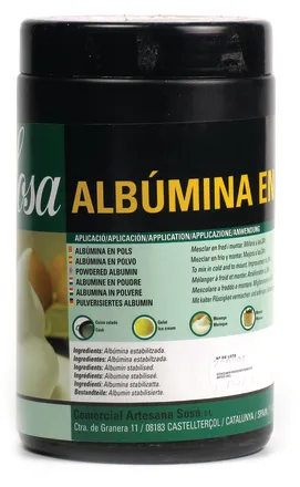 Eggjahvítuduft Albumina Albuwhip 500g mynd 1