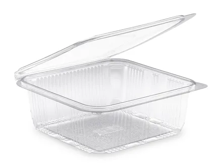 Plastbox áfast lok 19x18x6cm 240stk mynd 1