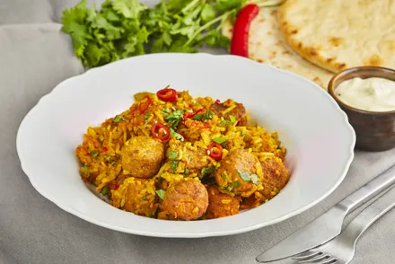 Grænmetisbollur Vegan ca. 416stk 5kg mynd 1