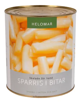 Aspas skorinn hvítur 2,95kg mynd 1