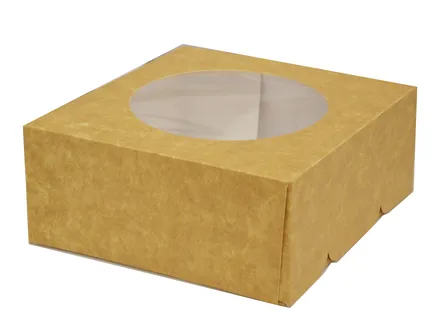 Tertubox pappa m/glugga 19x19x8cm 100stk mynd 1