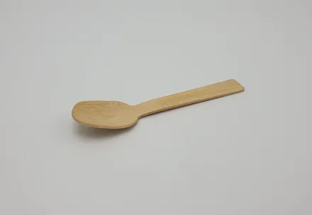 Ísskeiðar bambus 10,5cm 1000stk mynd 1
