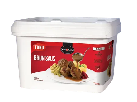 Toro brún sósa 13ltr 0,7kg mynd 1