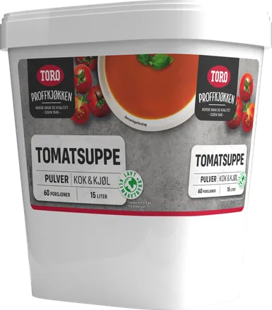 Toro tómatsúpa 15ltr 0,9kg mynd 1