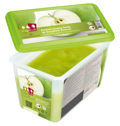 Grænepla Puré Capfruit 1kg án viðbætts sykurs mynd 1