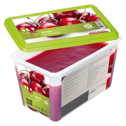 Kirsuberja Puré Capfruit 1kg án viðbætts sykurs mynd 1