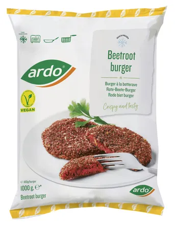 Rauðrófuborgari 100g 1kg mynd 1