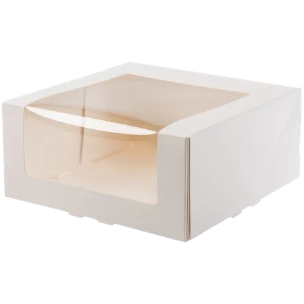 Tertubox pappa m/glugga 22x22x10cm 85stk mynd 1