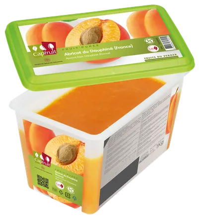 Apríkósu Puré Capfruit 1kg án viðbætts sykurs mynd 1