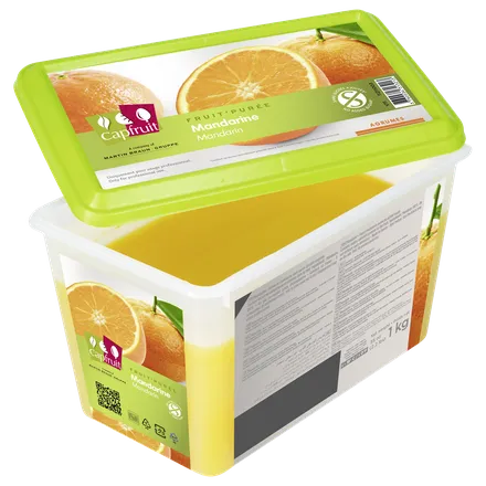 Mandarínu Puré Capfruit 1kg án viðbætts sykurs mynd 1