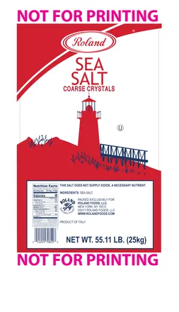 Sjávarsalt gróft 25kg mynd 1