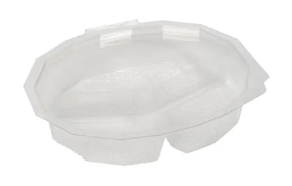 Plastbox 19x16cm H4 3ja hólfa 240stk mynd 1