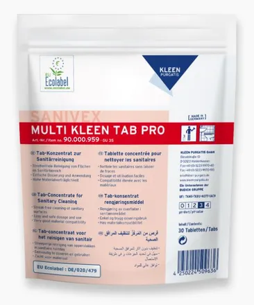 Premium no2/ Sanivex baðherbergishr. töflur í poka 30stk mynd 1