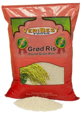 Hrísgrjón grautargrjón 5kg mynd 1