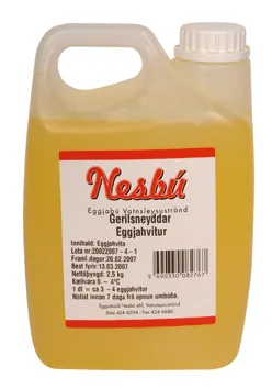 Eggjahvítur gerilsneyddar 2,5ltr mynd 1