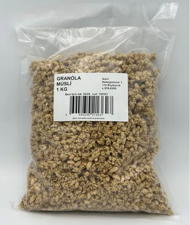 Múslí Granóla hnetulaust 1kg mynd 1