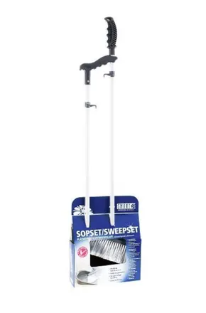 Sópletingi plast sópur & skófla 1stk mynd 1