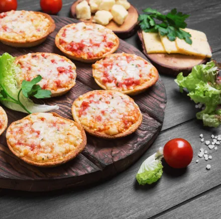 Mini Pizza Margerita 120x30g mynd 1