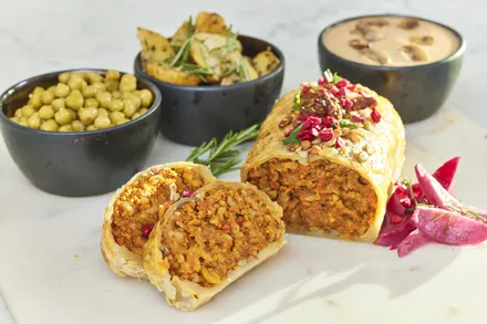 Innbökuð hnetusteik 10x500g mynd 1