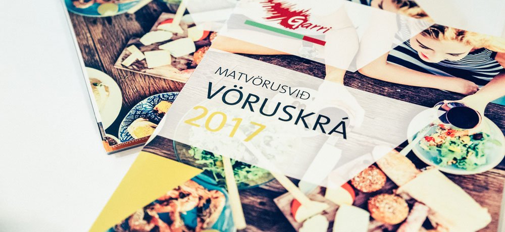 Vöruskrá 2017 - Matvörusvið